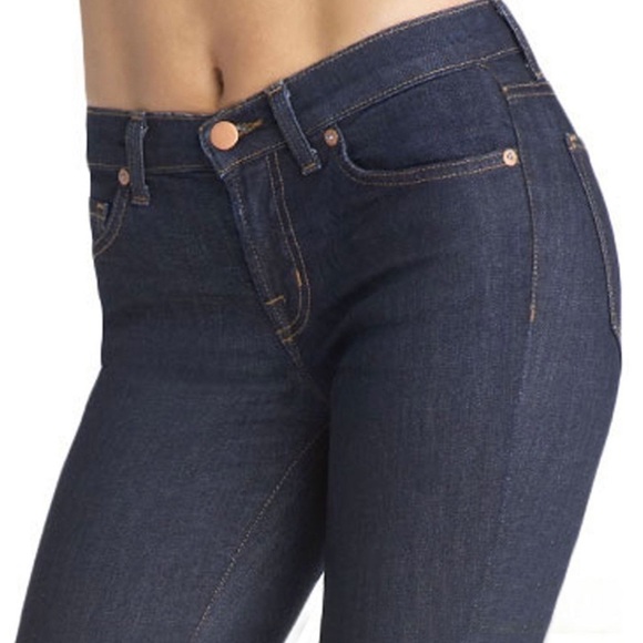 J Brand‎ Jeans Womens Skinny Leg Dark Wash Blue Pure Mid Rise - Picture 3 of 12
